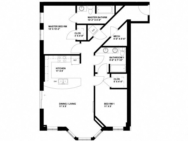 Mercer highpoint, columbus commons, downtown columbus, downtown apartments